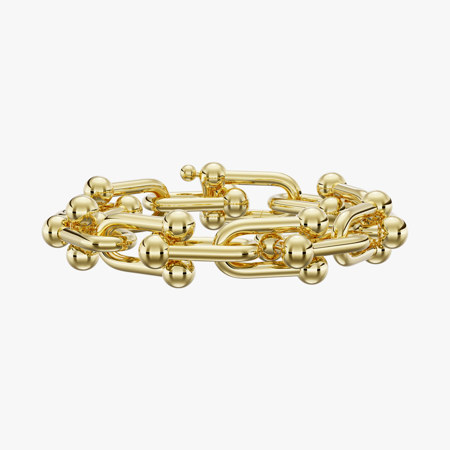 Bold Chain Gold Bracelet (Large Size)